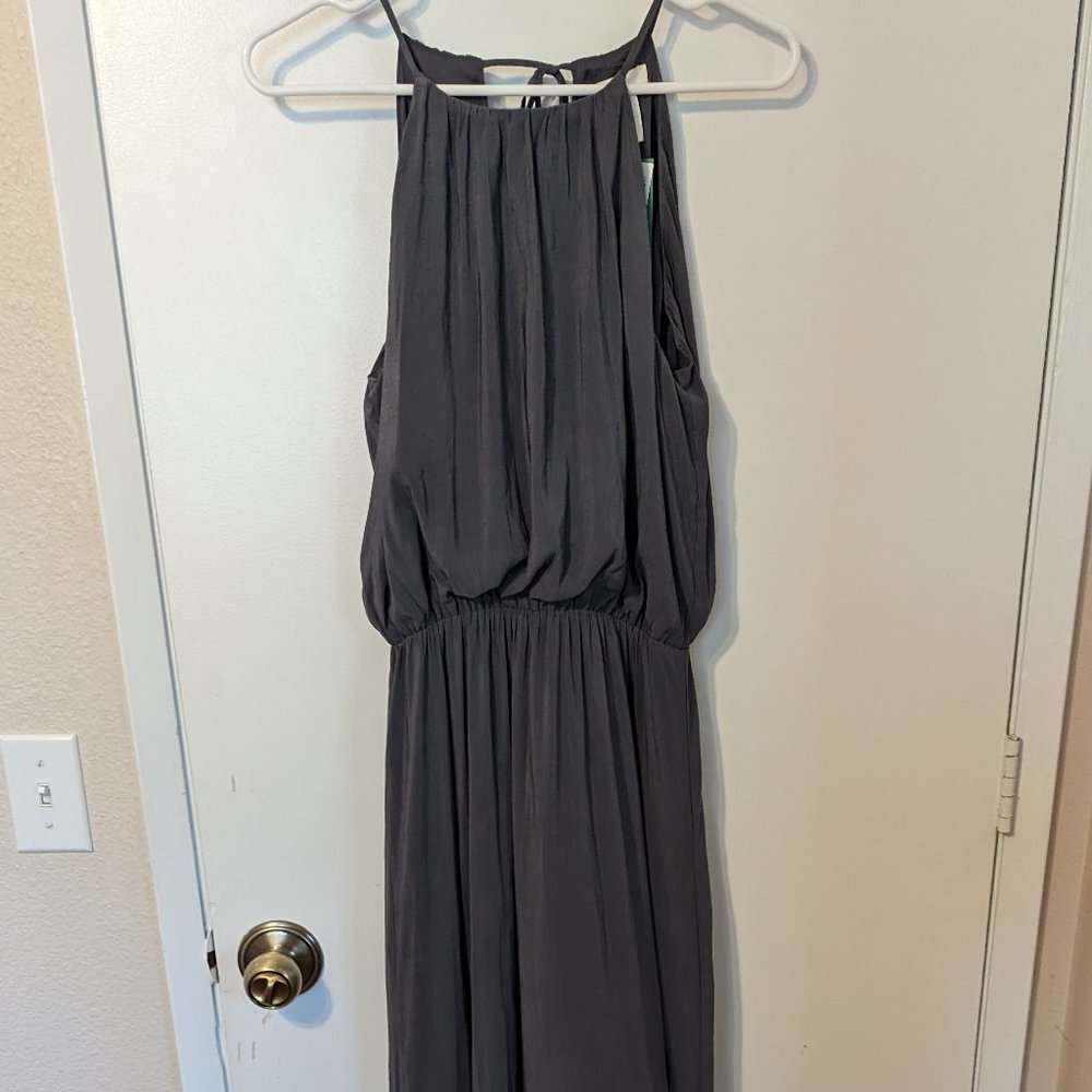 NWT H&M Maxi Dress Gray Size 6